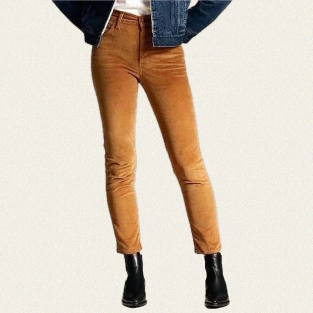Denim Forum The Yoko High-Rise Slim Corduroy Pant - Women’s 26